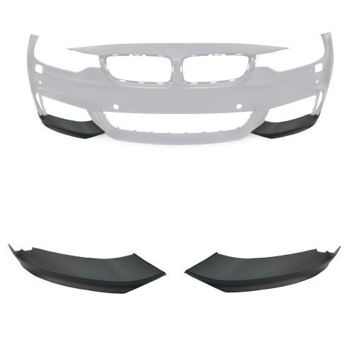 Přední splittery pro BMW 4 (F32/F33, F36, 2013-2019)