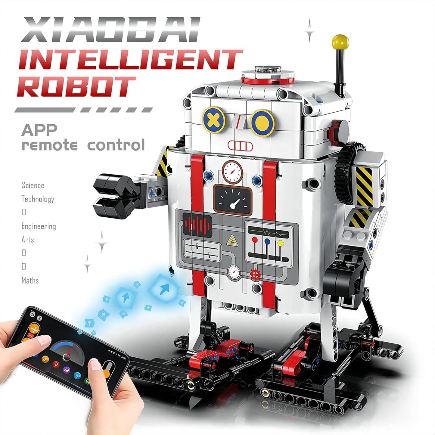 Programovatelná RC stavebnice (robot) - 475 dílků