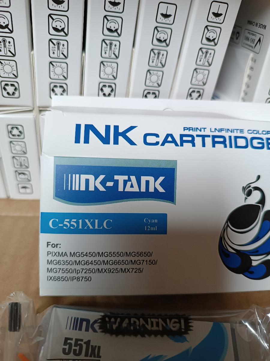 Sada 20 ks cartidgí pro Canon Pixma