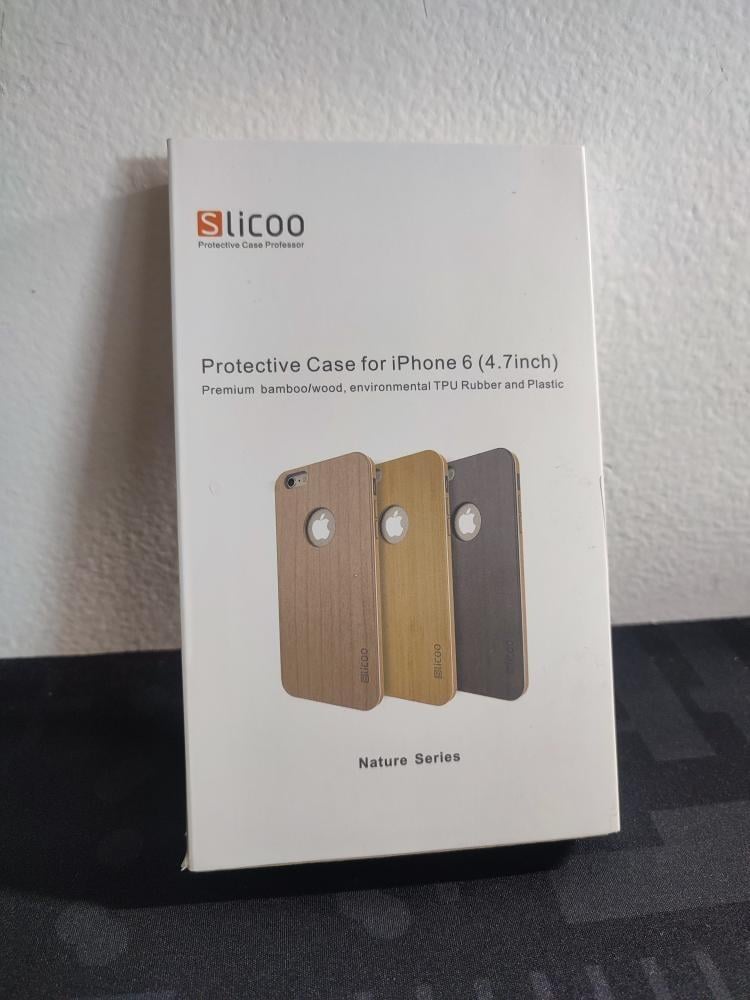 Světle hnědý kryt pro Iphone 6 - přírodní bambus