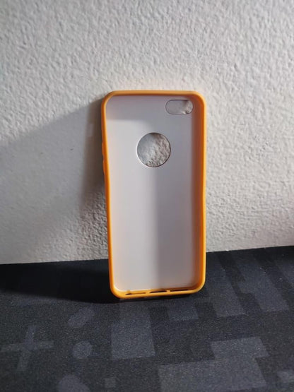 Tmavě hnědý kryt pro iPhone SE - přírodní bambus