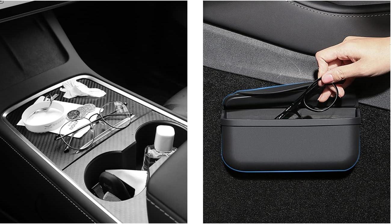 Úložný box na brýle pro vozy Tesla model 3/Y