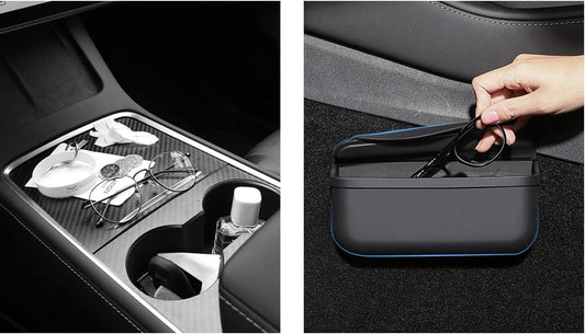 Úložný box na brýle pro vozy Tesla model 3/Y