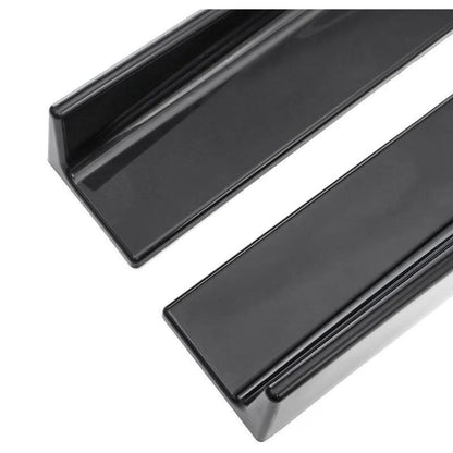 Univerzální boční lišty na prahy / splittery 220 cm – karbonový vzhled