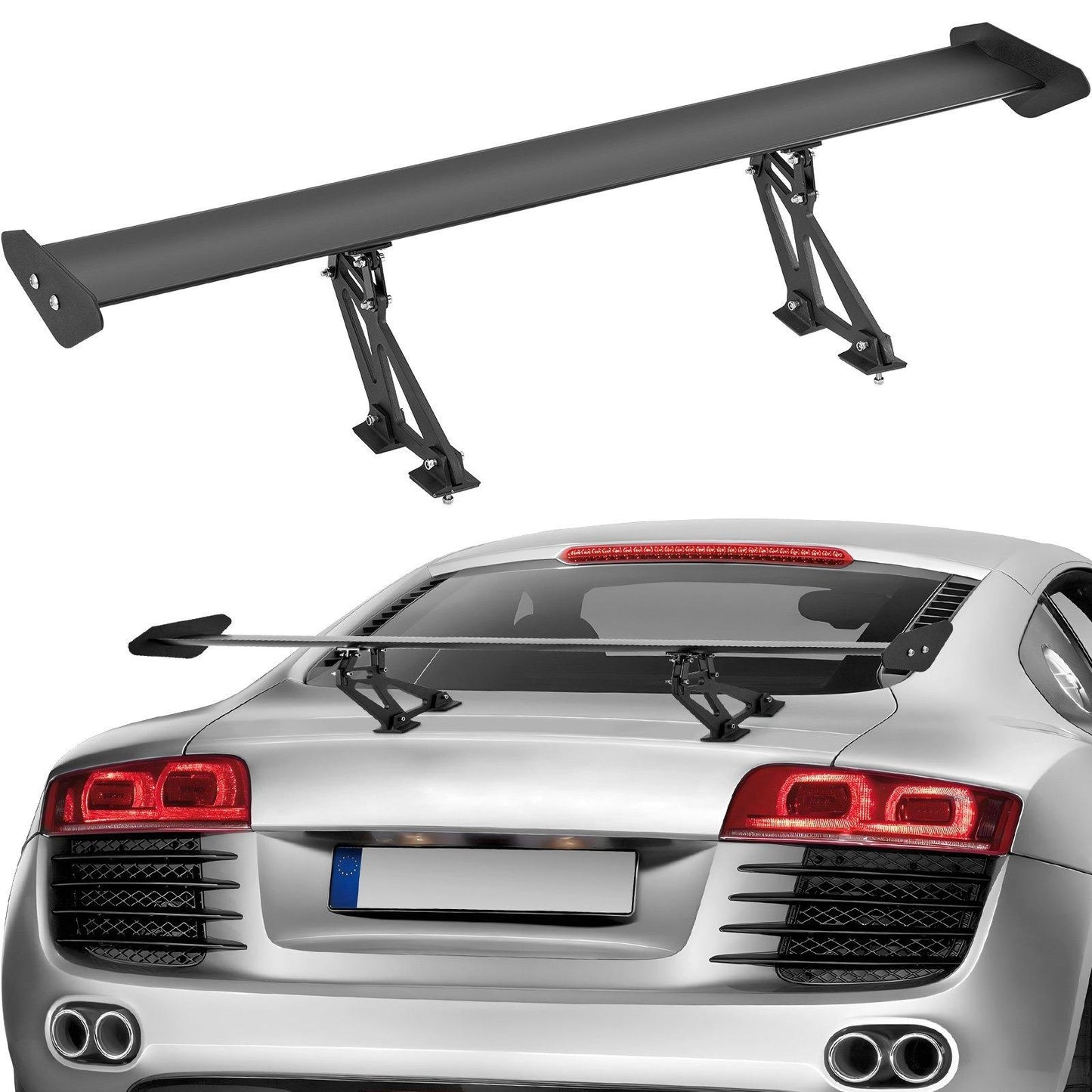 Univerzální hliníkový zadní spoiler 110 cm