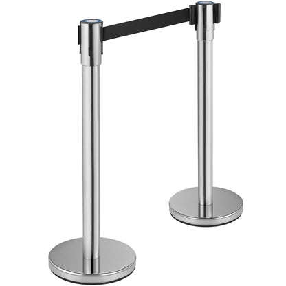 2x vymezovací sloupek (90 cm) s natahovatelným pásem 2m