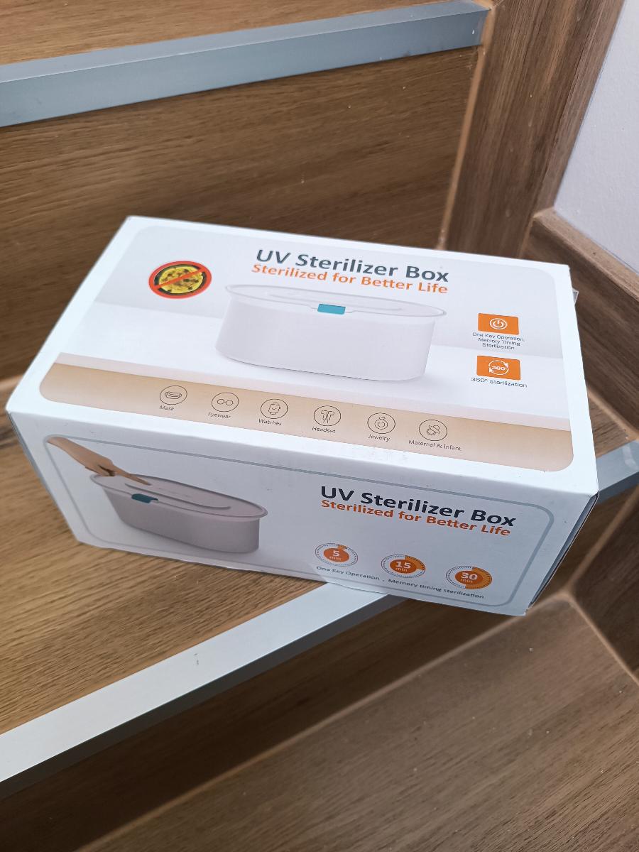 UV sterilizační box na drobné předměty