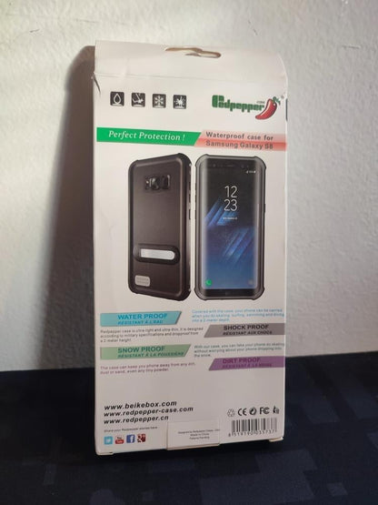 Vodotěsný kryt/pouzdro pro Samsung Galaxy S8 (zn. Redpepper)