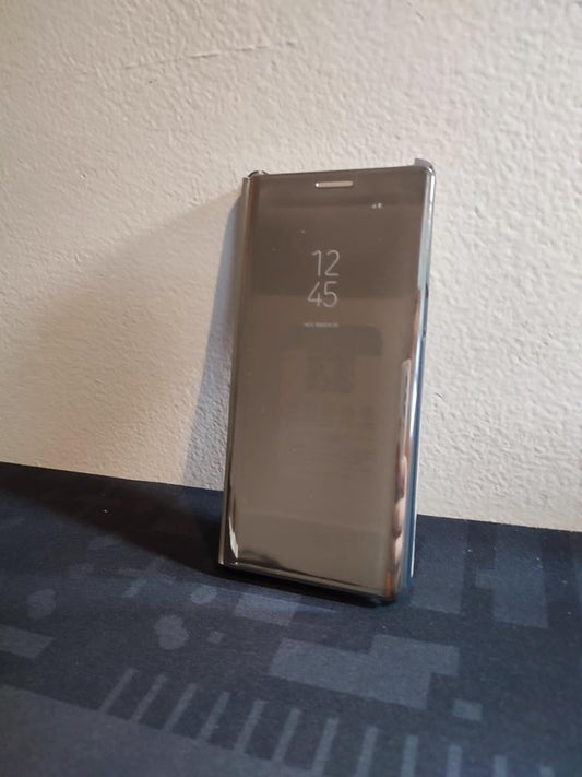 Zrcadlový kryt pro Samsung Galaxy Note 8 - stříbrný