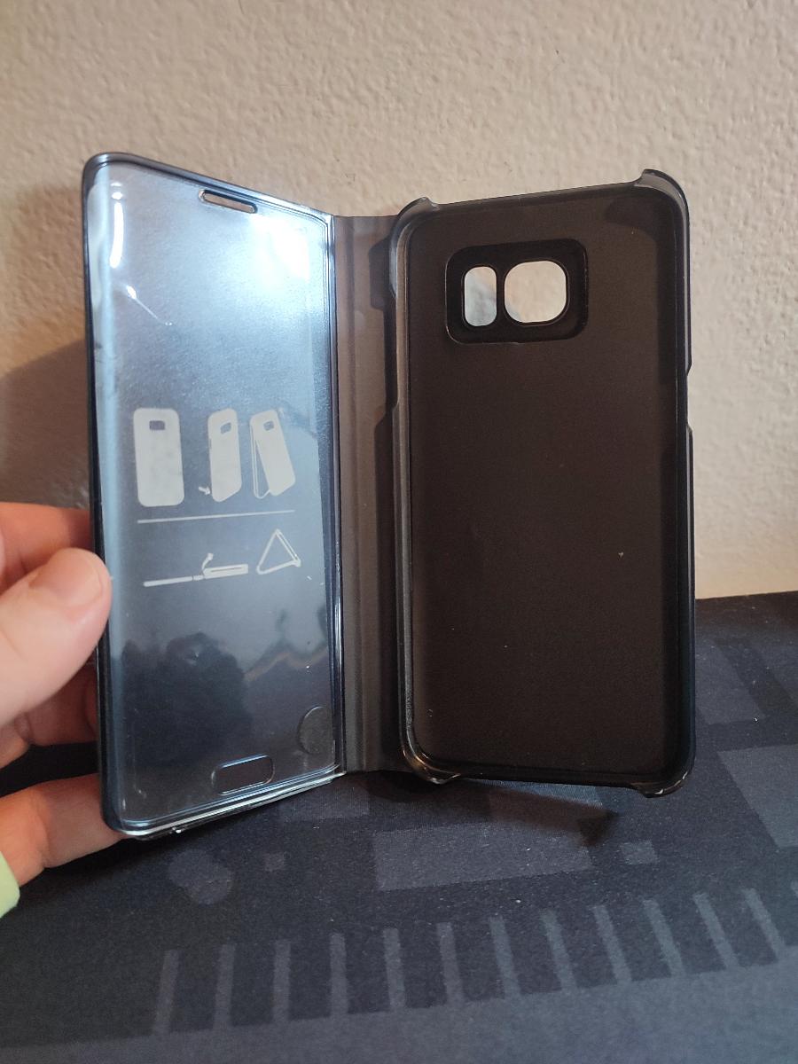 Zrcadlový kryt pro Samsung Galaxy S9+, černý