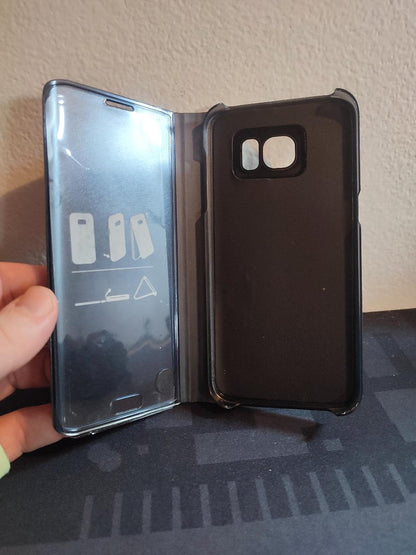 Zrcadlový kryt pro Samsung Galaxy S9+, černý
