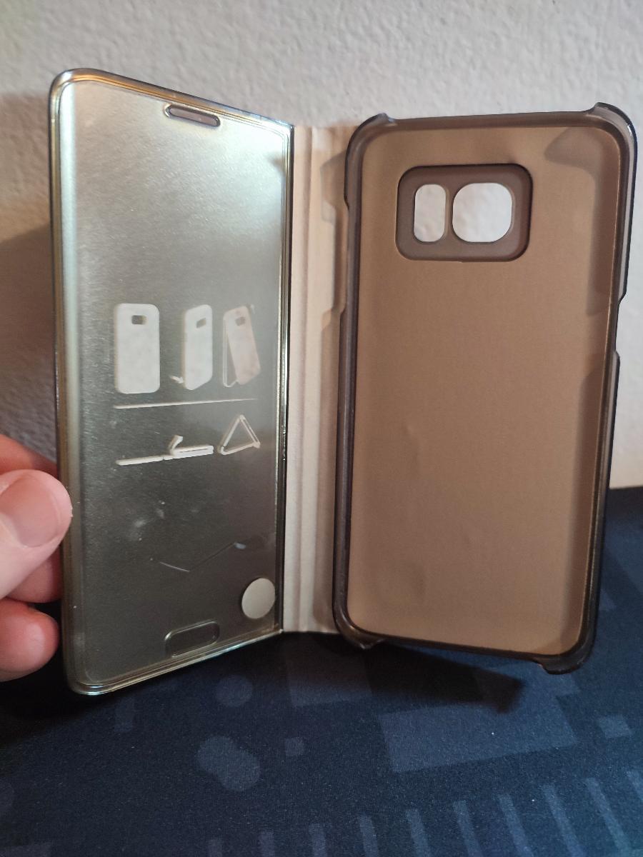 Zrcadlový kryt pro Samsung Galaxy S9+, zlatý
